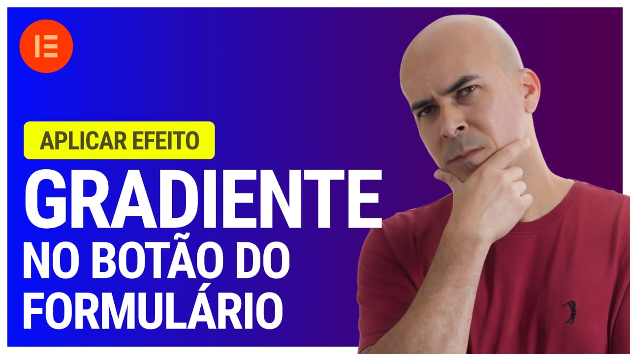 Marcio Rodrigues - Como colocar cores gradiente no botao do formulário no Elementor
