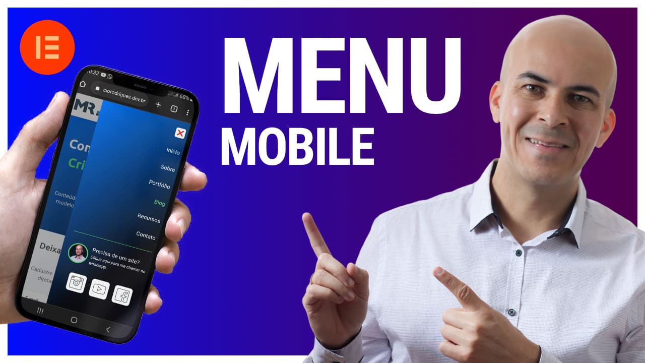 Marcio Rodrigues - Menu mobile usando popup no Elementor